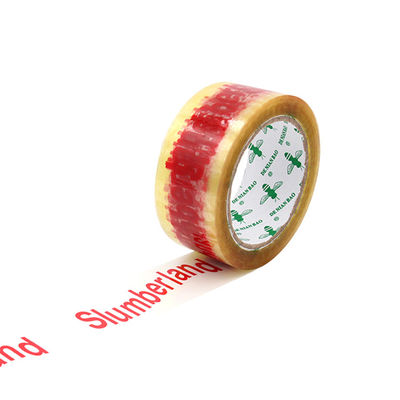 लोगो के साथ BOPP मुद्रित टेप कार्टन सीलिंग और मास्किंग के लिए उच्च बंधन