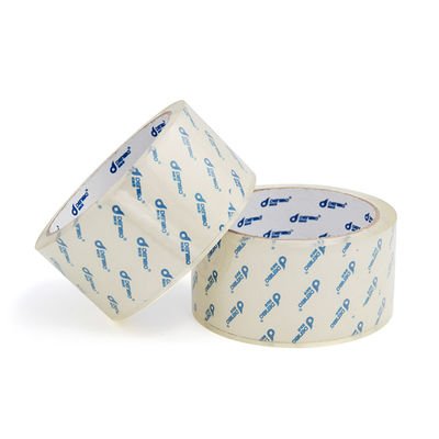 अच्छी कीमत कार्टन सीलिंग और मास्किंग के लिए सुपर क्लियर BOPP पैकिंग टेप 44μ मोटाई ऑनलाइन