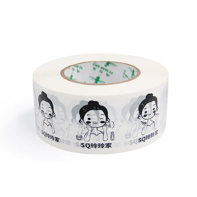 अच्छी कीमत पैकिंग और सीलिंग के लिए 95यार्ड की लंबाई के अनुकूलित मुद्रित टेप ऑनलाइन