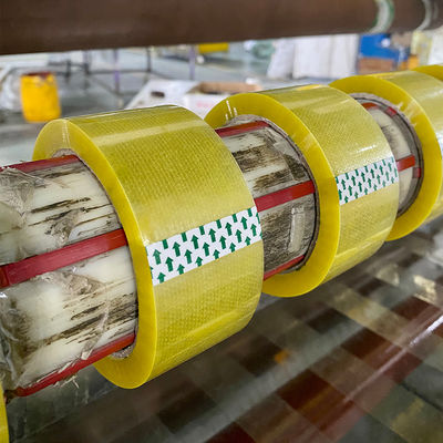 पारदर्शी पैकेजिंग टेप 48 मिमी x 100 मीटर उच्च गुणवत्ता वाला कार्टन सीलिंग के लिए