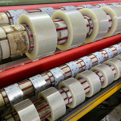 पारदर्शी पैकेजिंग टेप ओपीपी टेप अमेज़ॅन फ़ैक्टरी मूल्य के लिए लपेटें के साथ