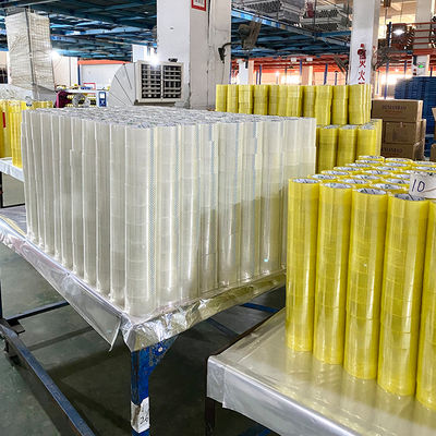 Clear/Transparent Yellowish BOPP Adhesive Packing Tape Factory Price
